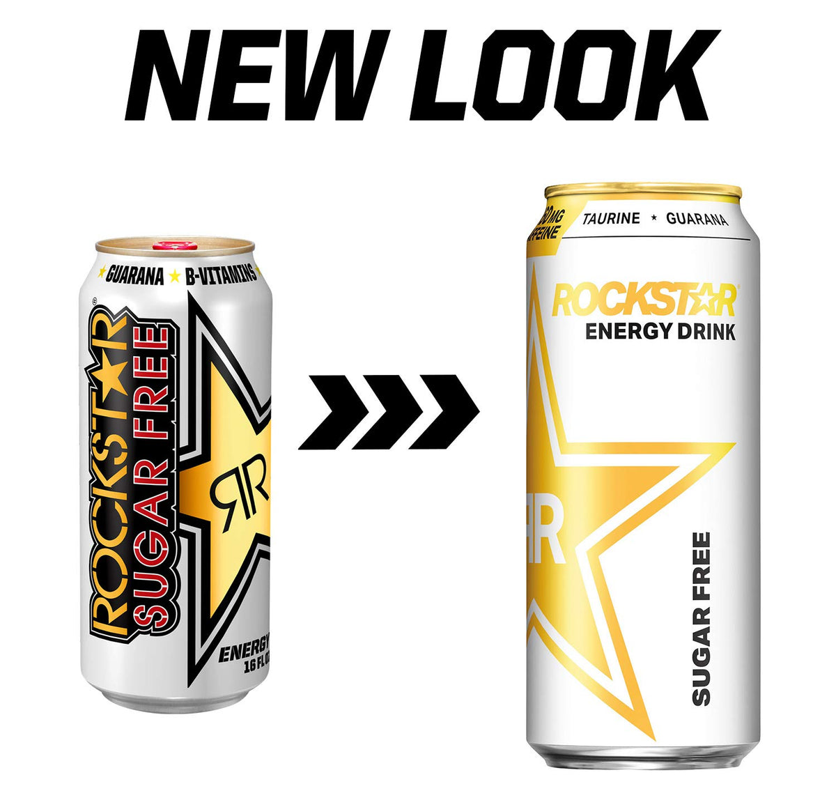 Rockstar Sugar Free, 16 Fl Oz Cans, 4 Pack