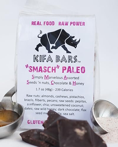 SMASCH Paleo - Premium Whole Food Bar (Case of 16 Bars)