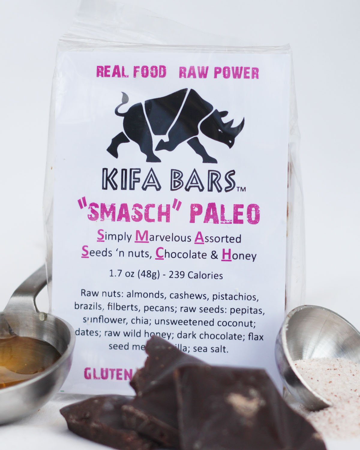 SMASCH Paleo - Premium Whole Food Bar (Case of 16 Bars)