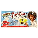 Bob Ross Flavor Palette Paintbrush Dipping Candy - One (1) 0.85 Oz Pack. 3 Fruity Flavors Strawberry, Blue Raspberry and Green Apple