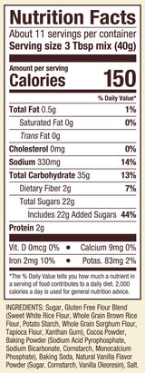 Bob's Red Mill Gluten Free Chocolate Cake Mix, 16 Oz (Pack of 2)