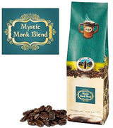 Mystic Monk Coffee: Mystic Monk Blend Whole Bean (Dark Roast 100% Arabica) - 12 ounce bag
