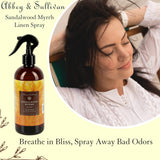 Abbey & Sullivan Linen Spray, Sandalwood Myrrh, 16 oz