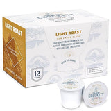 Crockett K Cups Coffee - Smooth Light Roast Coffee Pods with Bright Flavor, Clean Finish & Subtle Citrus Notes - Convenient Single Serve for Daily