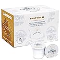 Crockett K Cups Coffee - Smooth Light Roast Coffee Pods with Bright Flavor, Clean Finish & Subtle Citrus Notes - Convenient Single Serve for Daily