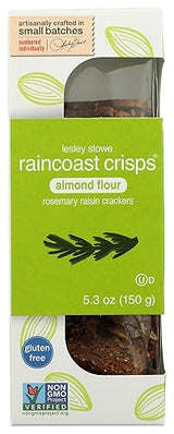 Raincoast Crisps, Crisp Almond Rosemary Raisin, 5.3 Ounce
