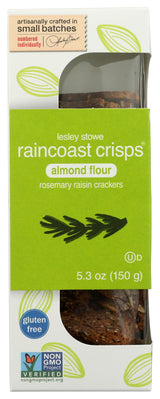 Raincoast Crisps, Crisp Almond Rosemary Raisin, 5.3 Ounce