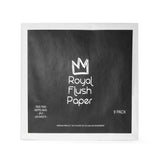 Royal Flush Paper 100% Bamboo Toilet Paper - 45 Roll Box (5 Packs of 9) of Sustainable, Septic Safe Eco Friendly Toilet Paper, 3ply, 300 sheets, Tree