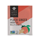 Yamamotoyama Peach Ginger Green Tea, 18 bags
