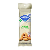Blue Diamond Almonds, Whole Natural Flavored Snack Nuts, Single Serve Bags (1.5 Oz. Tubes, Pack of 12)