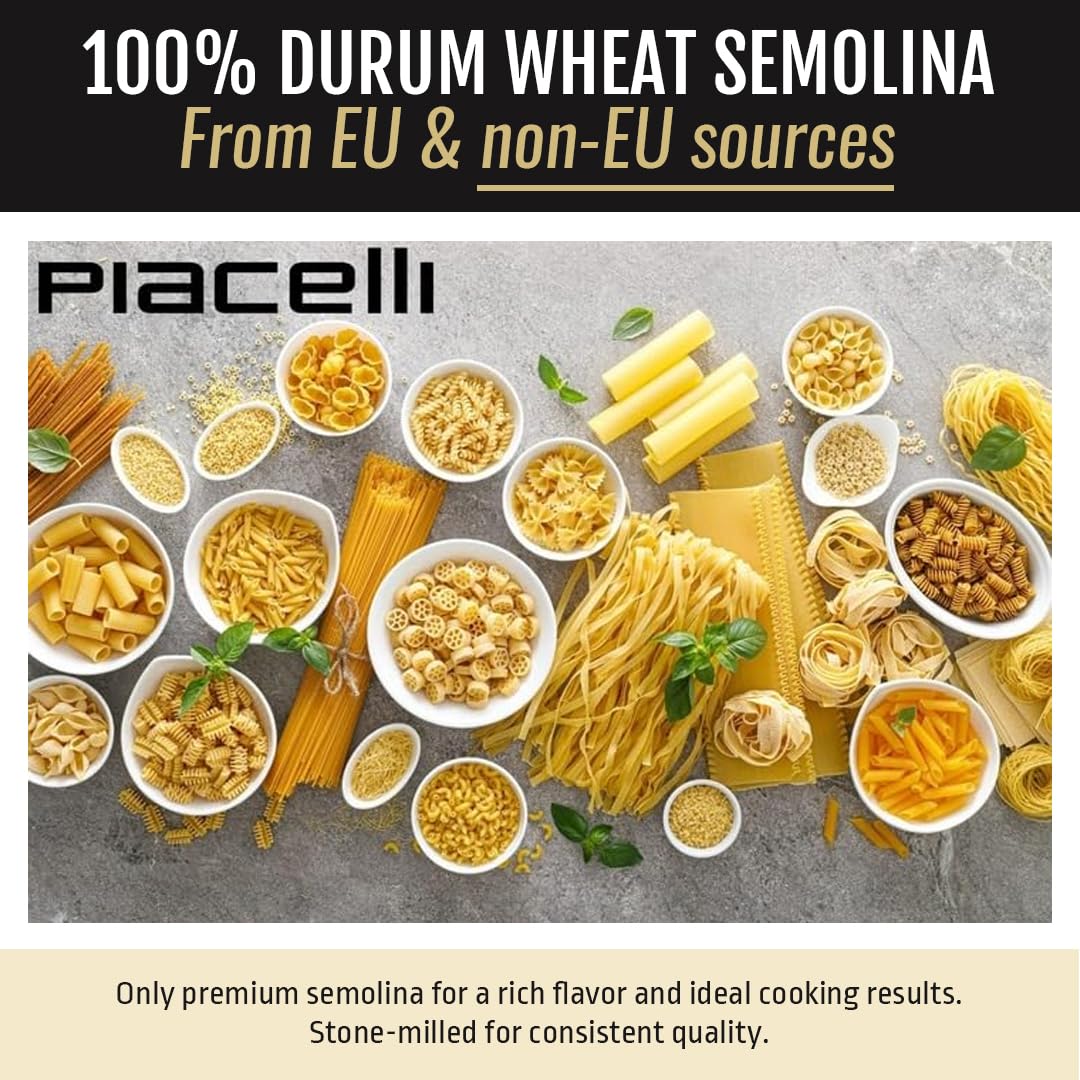 Piacelli Biavetta Pasta No. 77 - Authentic Italian Pasta with Durum Wheat
