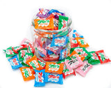 Fizzy Filled Hard Candy 4 lb - Bulk Bag, Assorted Fruit Flavors, Fizzing Candies, Individually Wrapped