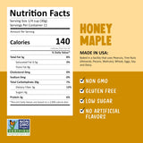 Kelly's Four Plus Granola Cereal | Honey Maple Healthy Granola for Yogurt | Hand Made Snacks for Breakfast - 12 oz