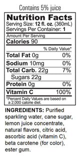 GuS Soda - Dry Meyer Lemon - 12 oz (12 Glass Bottles)