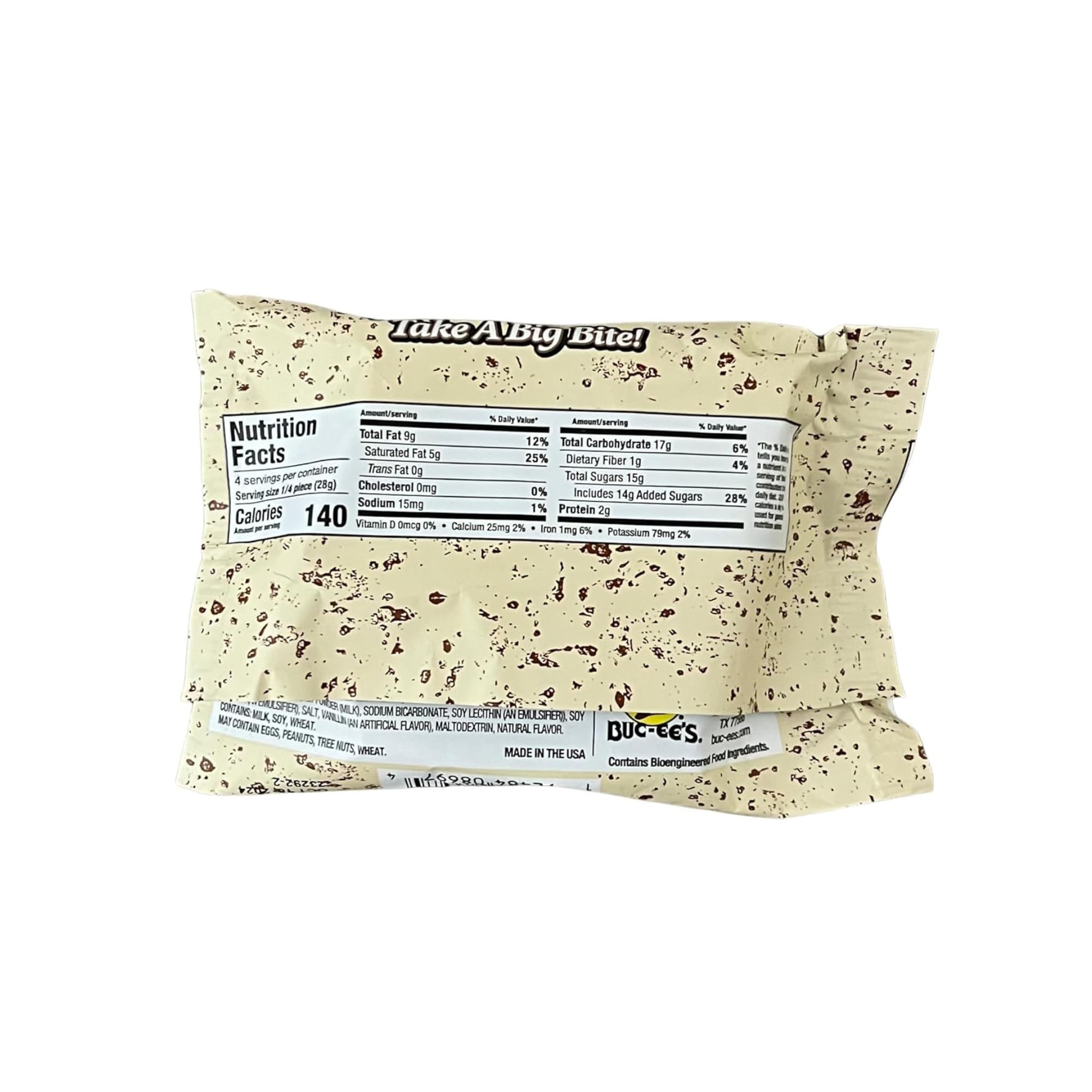 Buc-ee's Overbite Chocolate 3-Pack (Dark Chocolate Cookies & Cream)