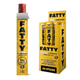 FATTY Meat Sticks, High Protein, Made with Grass Fed Beef, Pork Raised Without Antibiotics, 13g Protein Per Stick, Original Cheddar, 2 oz. (Pack