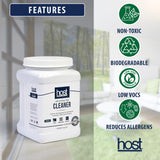 HOST® Dry Extraction Cleaner - Natural, Non-Toxic, Biodegradable Cleaning Compound for Carpets, Grouted Tile, and Textured Floors - Low Moisture