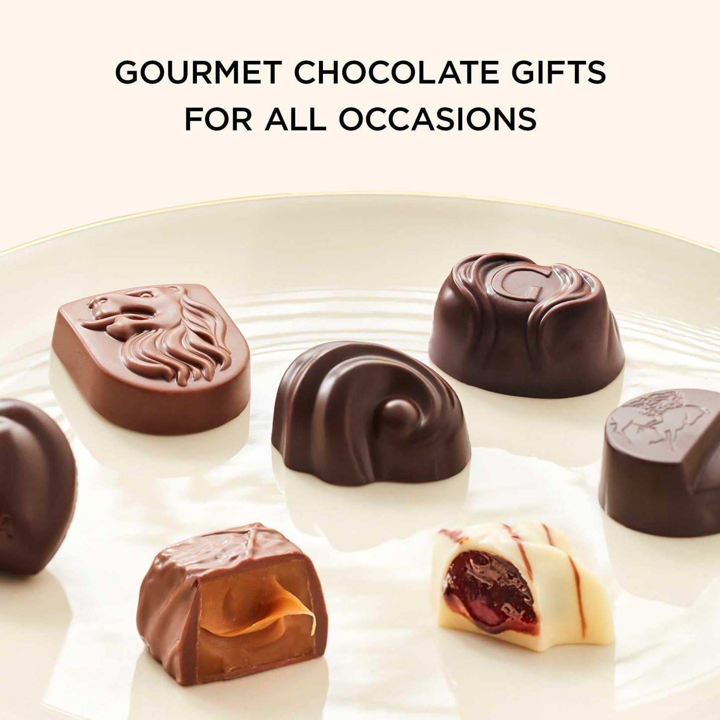 Godiva Assorted Chocolate Gift Box- Milk, White and Dark Chocolate with Caramel and Nuts, Gourmet Chocolate Candy Gift Basket for Graduation