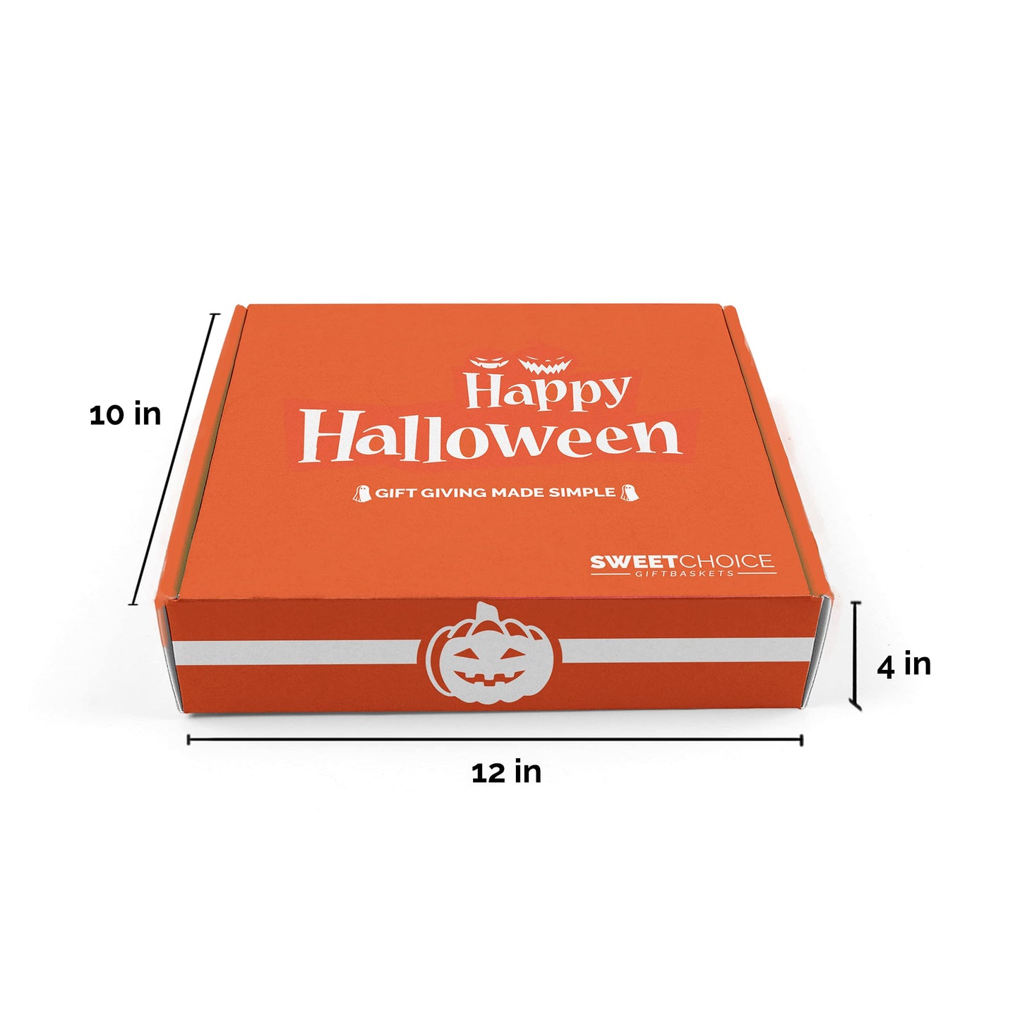 Halloween Snack Box with Candy, Cookies, Bars, Snacks and Toys (45 Count) - Fun Halloween Care Package for College Students, Kids & Teens, Trick or