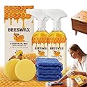 355ml Beeswax Wood Polish, 2026 New Natural Beeswax Furniture Polish and Cleaner Micro Molecularized Essential Oil Spray Furniture Restorer Includes A