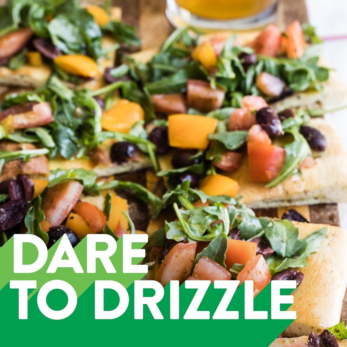 Pompeian Made Easy Drizzle Extra Virgin Olive Oil, Contains Polyphenols, First Cold Pressed, 16 Fl Oz