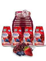 Klass Aguas Frescas | Liquid Water Enhancer | Hibiscus Berries | Naturally Flavored | Sugar Free | Zero Calories Per Serving | Keto | 4 Bottles, Makes