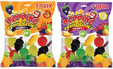 Fruix Popping Fruit Jellies Bag - 2 Pack - Tik Tok Trending Fruit Jellies - Assorted Flavors Fruit Squeeze Jellies - Jelly Fruit Candy