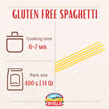 Divella Gluten Free Spaghetti, 16 oz. (Pack of 3) - Authentic Italian Gluten Free Pasta Made with Maize and Rice Flour, Perfect 'Al Dente' Texture