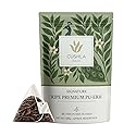 Ripe Premium Pu-Erh Tea - Aged Fermented Dark Tea Bags for Rich, Smooth Flavor | Earthy, Full-Bodied Chinese Pu’er Tea | 20 Premium Pyramid Tea Bags