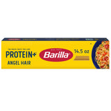 BARILLA Protein+ (Plus) Angel Hair - Protein from Lentils, Chickpeas & Peas - Good Source of Plant-Based Protein - Protein Pasta - Non-GMO - Kosher