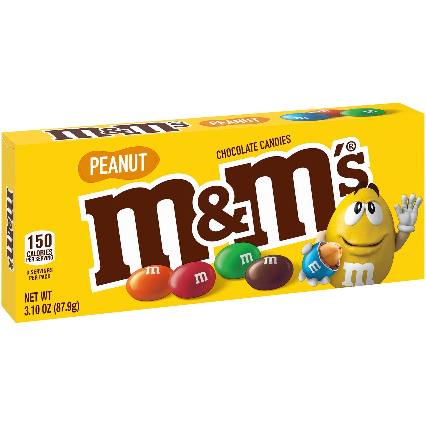 M&M's Candies 3-oz. Theater Box - Case of 12 (Peanut M&M's)
