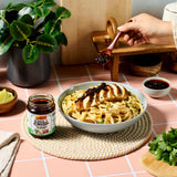 Lee Kum Kee Cilantro Chili Crisp (7 oz - 1 Pack) Spicy & Refreshing Flavor | Vegan | Perfect for Drizzling, Stir-Frying, Dipping, Grilling, Marinades