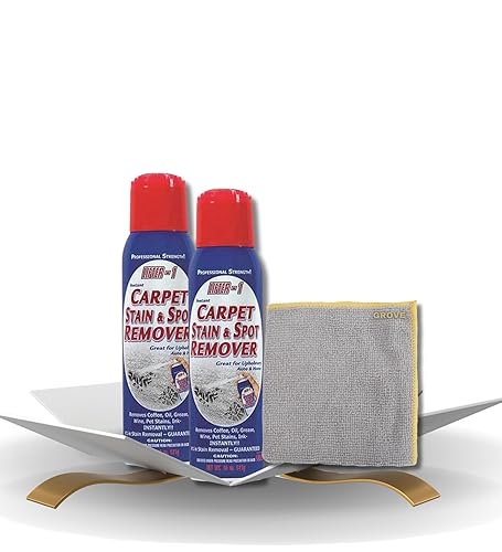 Lifter-1 Carpet Stain & Spot Remover Spray 18 oz Bundle with Microfiber Cloth - Effortless Carpet Stain Remover - Quick and Easy Carpet Cleaner Spray