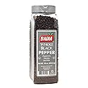 Badia Whole Black Pepper, 16 oz - Aromatic and Flavorful Peppercorns for Everyday Cooking
