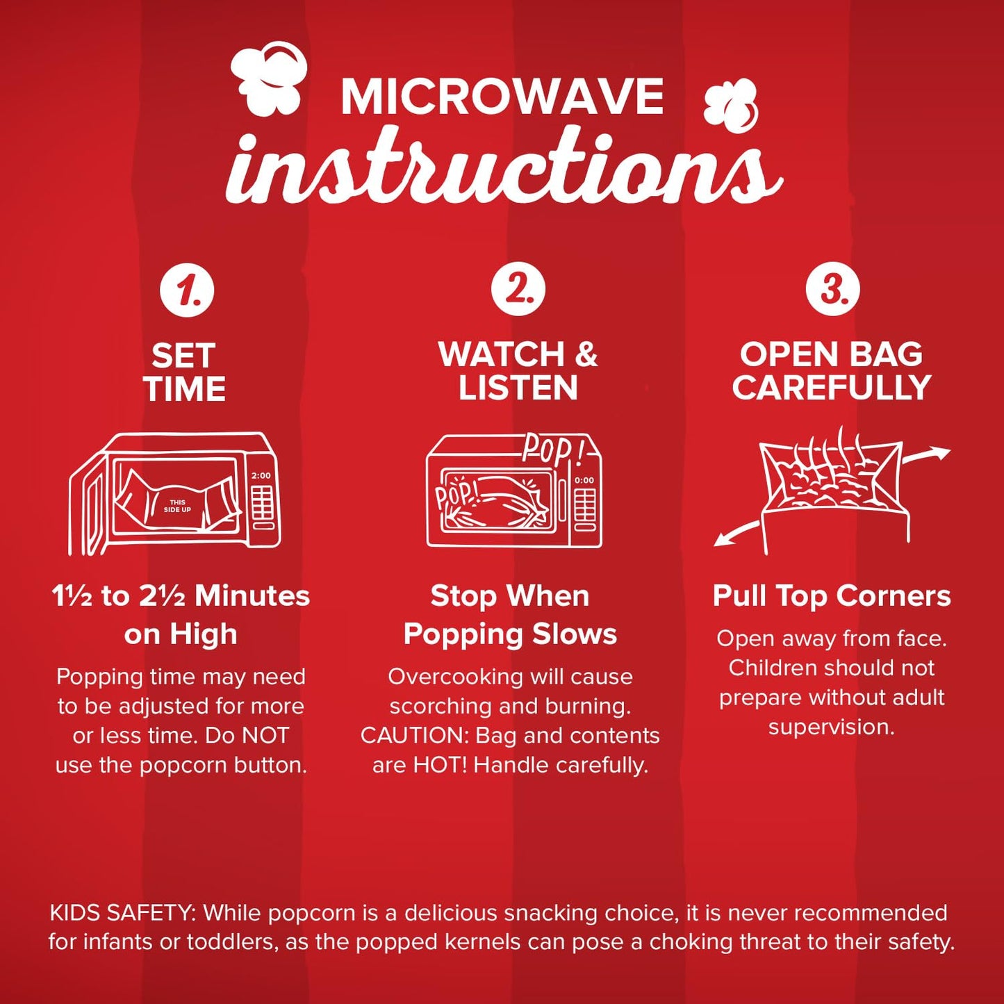 Orville Redenbacher’s Microwave Popcorn, Kettle Corn, 3g Fiber Per Serving, 3.3 oz., 6-Count