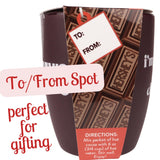 Christmas Hershey's Mug with Hot Cocoa Mix, Holiday Chocolate Lovers Stocking Stuffer, Styles May Vary