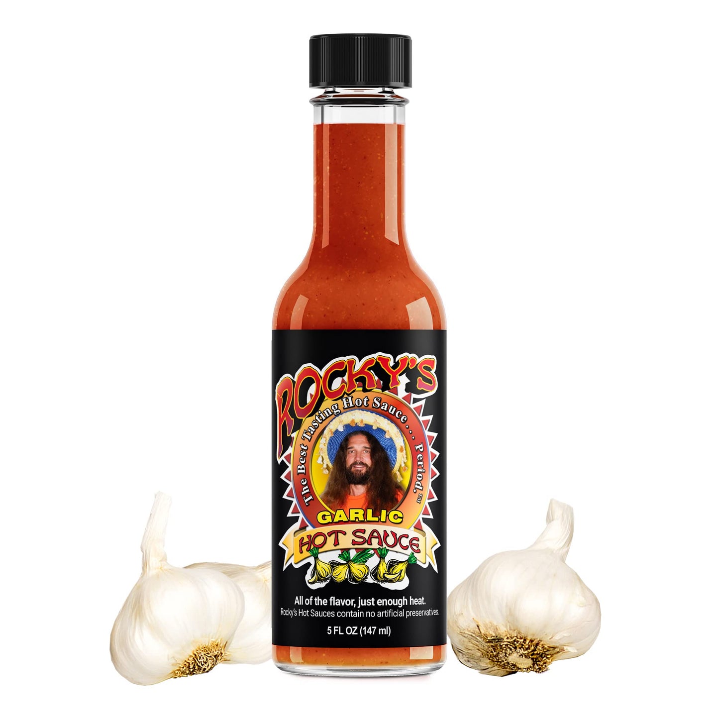 Rocky's Hot Sauce - Variety Pack - 6 Bottles - Gourmet Red Chili Sauce with Perfectly Balanced Heat