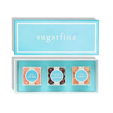 Sugarfina Bestsellers 3 Piece Candy Bento Box | Rosé All Day Bears, Dark Chocolate Sea Salt Caramels, Peach Bellini