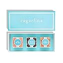 Sugarfina Bestsellers 3 Piece Candy Bento Box | Rosé All Day Bears, Dark Chocolate Sea Salt Caramels, Peach Bellini