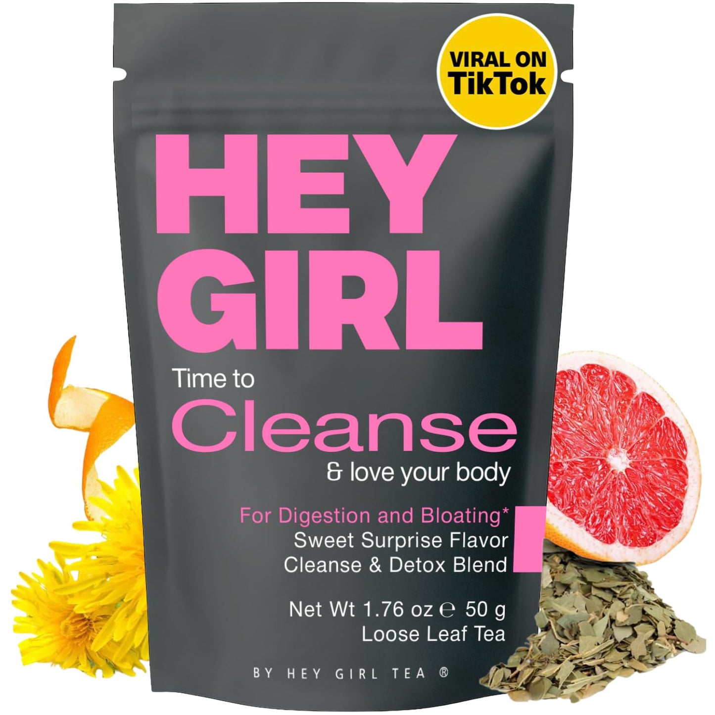 Detox Tea for Bloated Belly & Digestion | Loose Leaf Herbal Tea | Body and Colon Cleanse with Milk Thistle, Burdock Root, Senna Leaf | Digestive