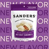 Sanders White Chocolate Sea Salt Caramels, 7 Ounce, 6 Per Case