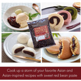 Fusion Select 2 Packs Red Bean Paste - Fine Sweetened Adzuki Bean Paste for Desserts, Buns, Pastry Filling, Mochi - For Chinese, Japanese & Korean