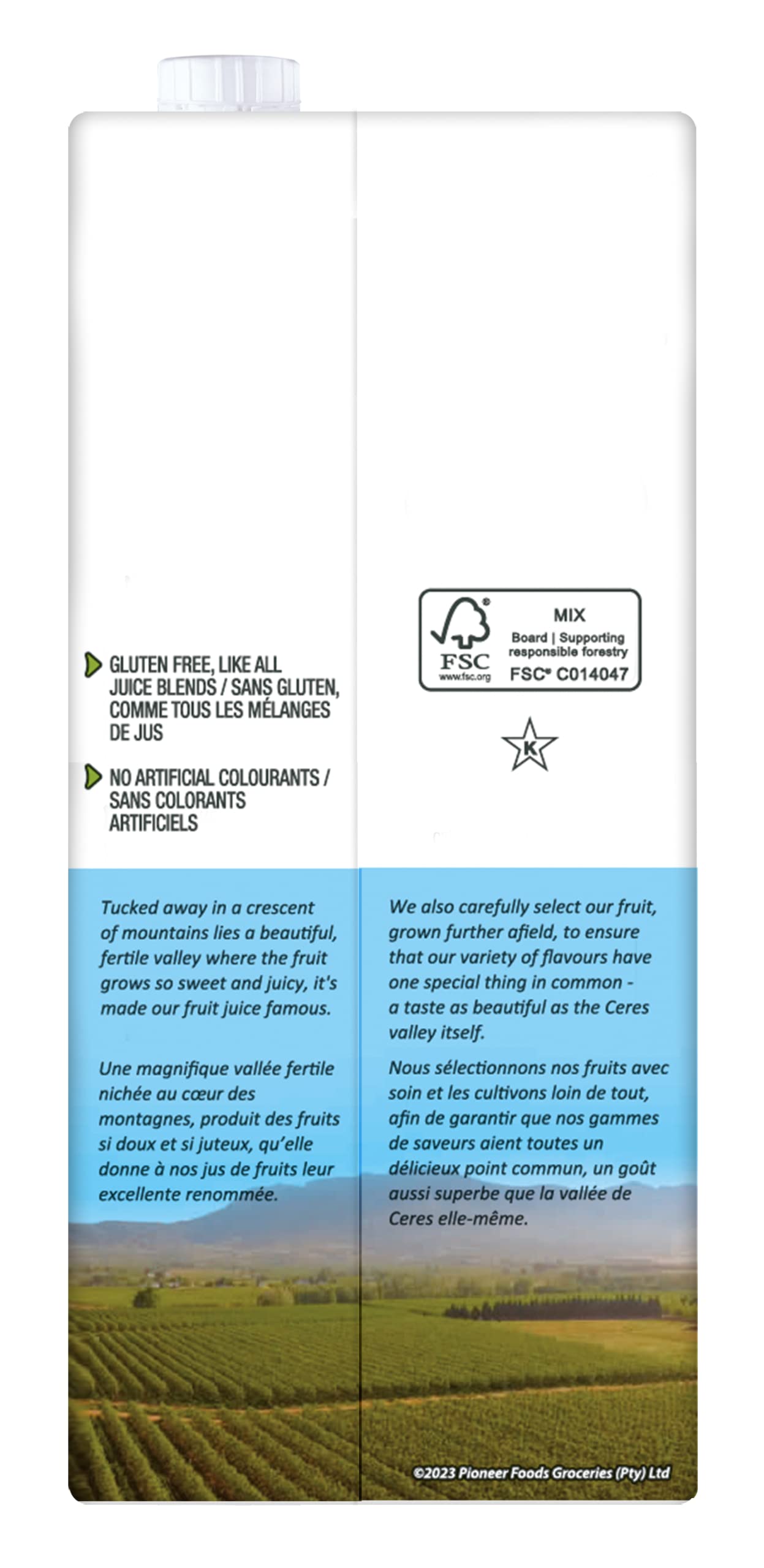 Ceres 100% All Natural Pure Fruit Juice Blend, Pear - Gluten Free, Rich in Vitamin C, No Added Sugar or Preservatives, Cholesterol Free - 33.8 FL OZ