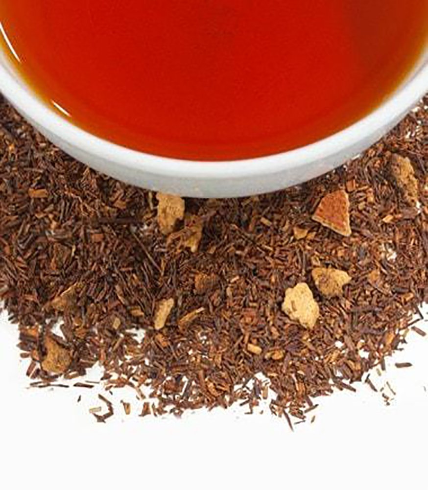 Harney and Sons Herbal Hot Cinnamon | 50 Sachets of Black Tea with Orange Peel, Clove, and Cinnamon