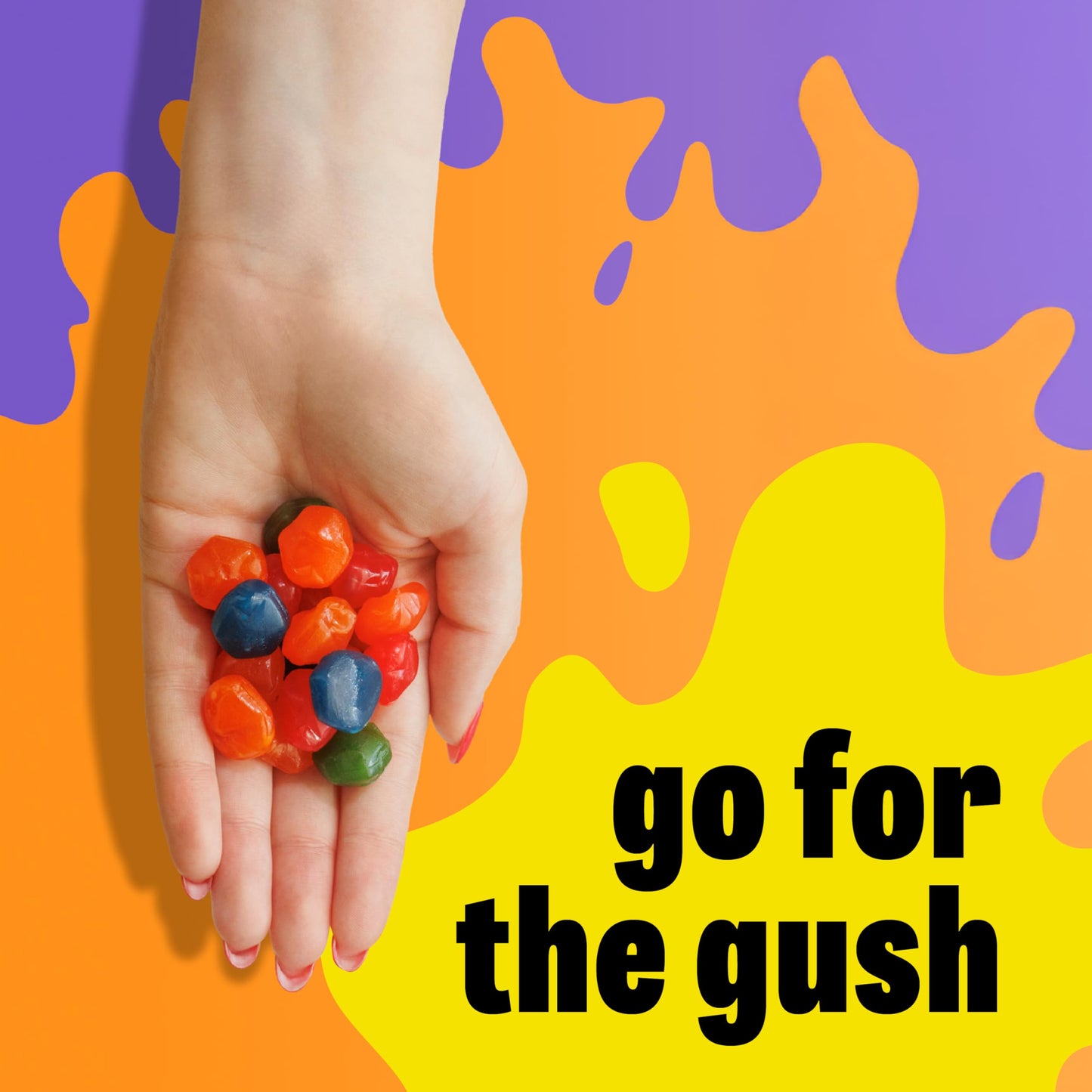 Gushers Tropical Fruit Flavored Snacks, Mini Pouches, 3 Ct, 1.32 oz