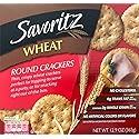 Savoritz Round Crackers (Wheat)
