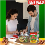 Emerald Nuts, Honey Glazed Almonds, 5.5 Oz, Resealable Bag (Pack of 2)