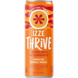 IZZE Thrive Sparkling Juice Variety Pack, Orange Mango + Black Cherry Apple, No Sugar Added, 8.4 FL OZ, 24 Cans