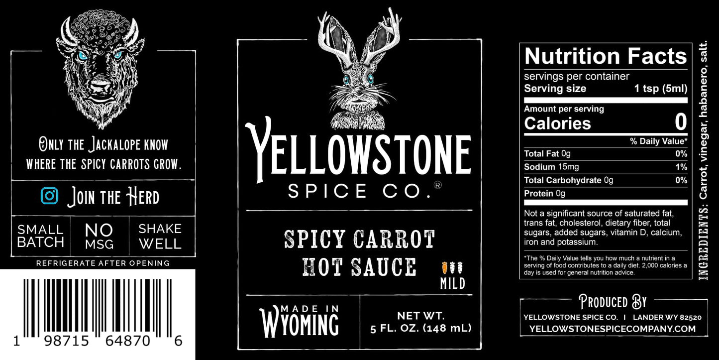 Spicy Carrot Hot Sauce