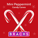 Brach's Mini Peppermint Holiday Candy Canes, Christmas Candy, 100ct Box , 15 Ounce